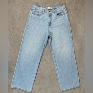 Universal Thread Wide Leg Relaxed Fit Light Blue Jeans